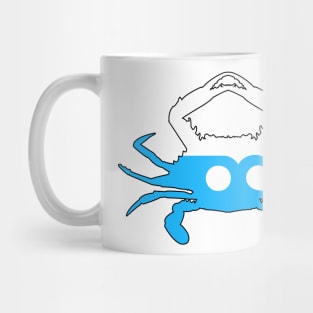 Ocean City Crab Mug